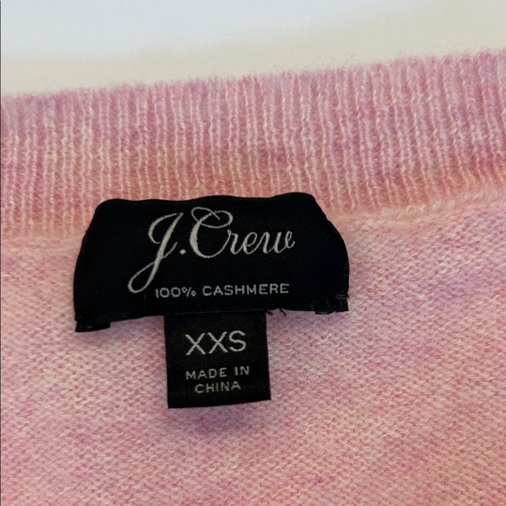 J. Crew Soft Pink Crew Neck Sweater - Picture 2 of 6